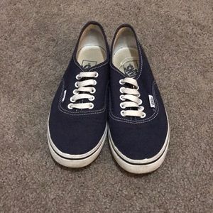 Navy blue Vans